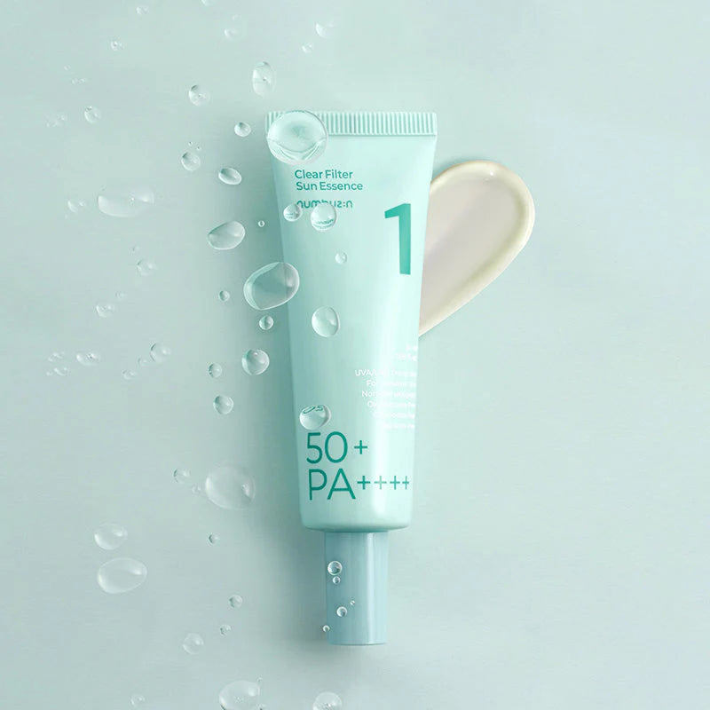 Korean Sun Essence SPF50 PA++++ | No White Cast | Atelier De Glow