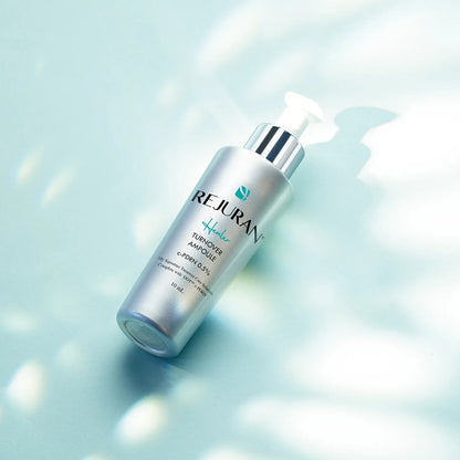 REJURAN Turnover Ampoule – Professional-grade Korean skincare for improved elasticity, refined pores, and a glass-skin finish, shop at Atelier De Glow UK