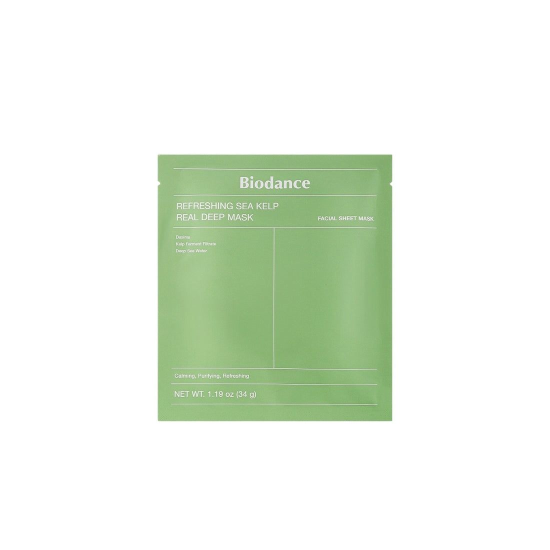 Biodance mask for dullness, puffiness, and overheated skin – Intensive mineral-rich cooling and clarifying treatment from Atelier De Glow UK.