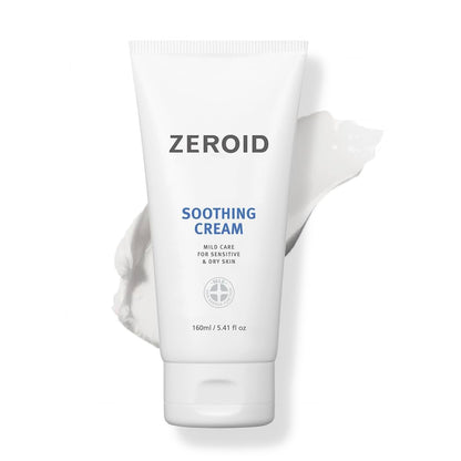 ZEROID Soothing Cream 80ml tube - Medical-grade Korean barrier repair - Atelier De Glow UK