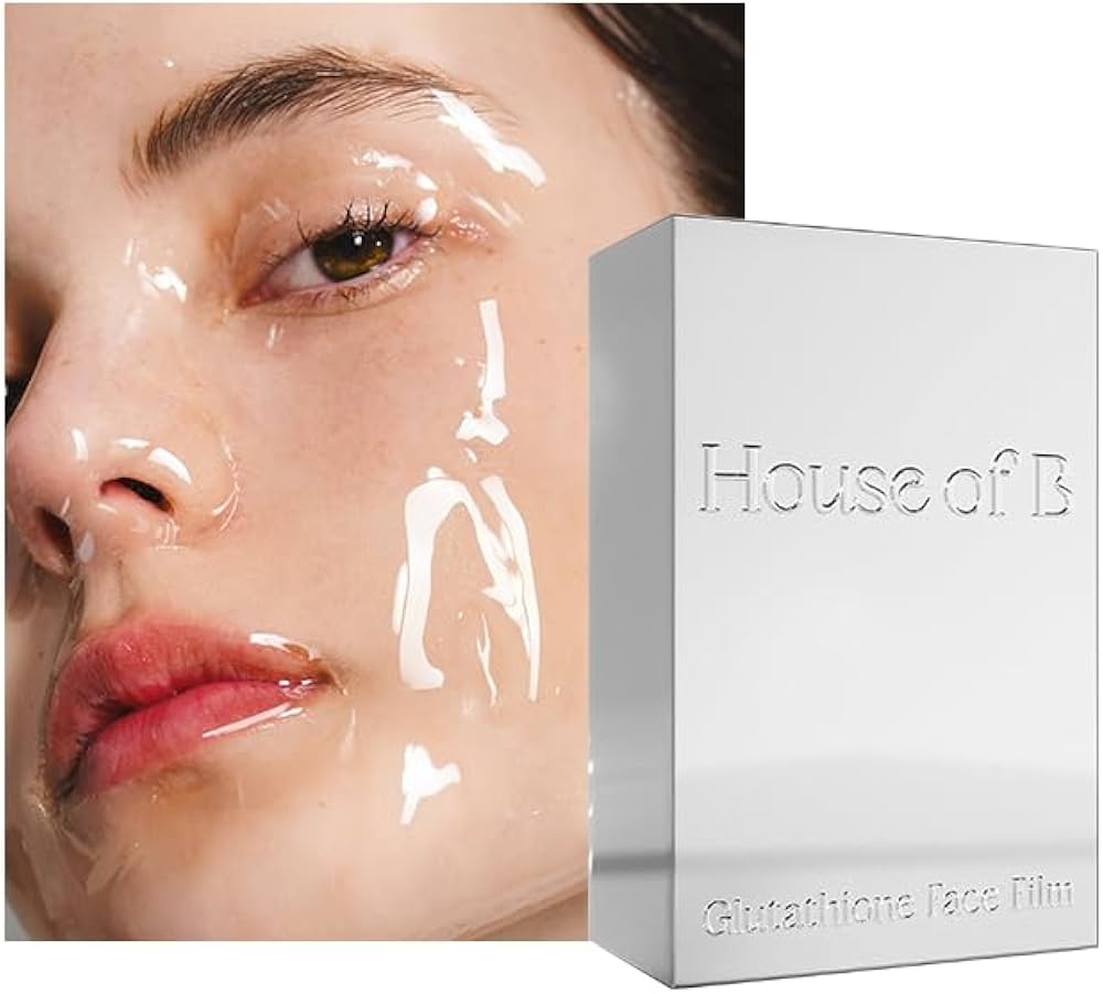 Ultra-thin, melting film texture of House of B Glutathione – Zero-residue, high-absorption antioxidant treatment for instant glow at Atelier De Glow UK.