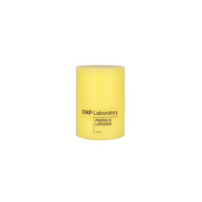 CNP Laboratory Propolis Lipcerin – 15ml Korean lip treatment with Propolis Extract, Manuka Honey, and LG Triple Lip Repair Complex available at Atelier De Glow UK.