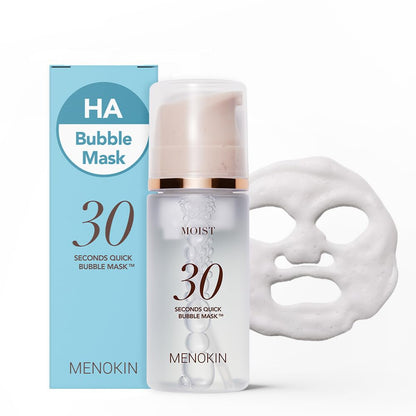 MENOKIN 30 Seconds Quick Bubble Mask MOIST | Atelier De Glow UK