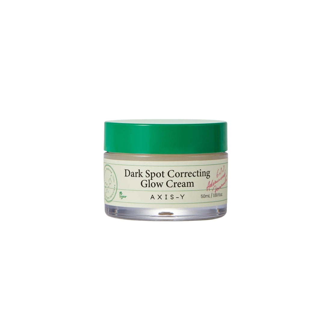 AXIS-Y Dark Spot Correcting Glow Cream – 50ml Korean brightening moisturizer with 5% Niacinamide and Squalane available at Atelier De Glow UK.