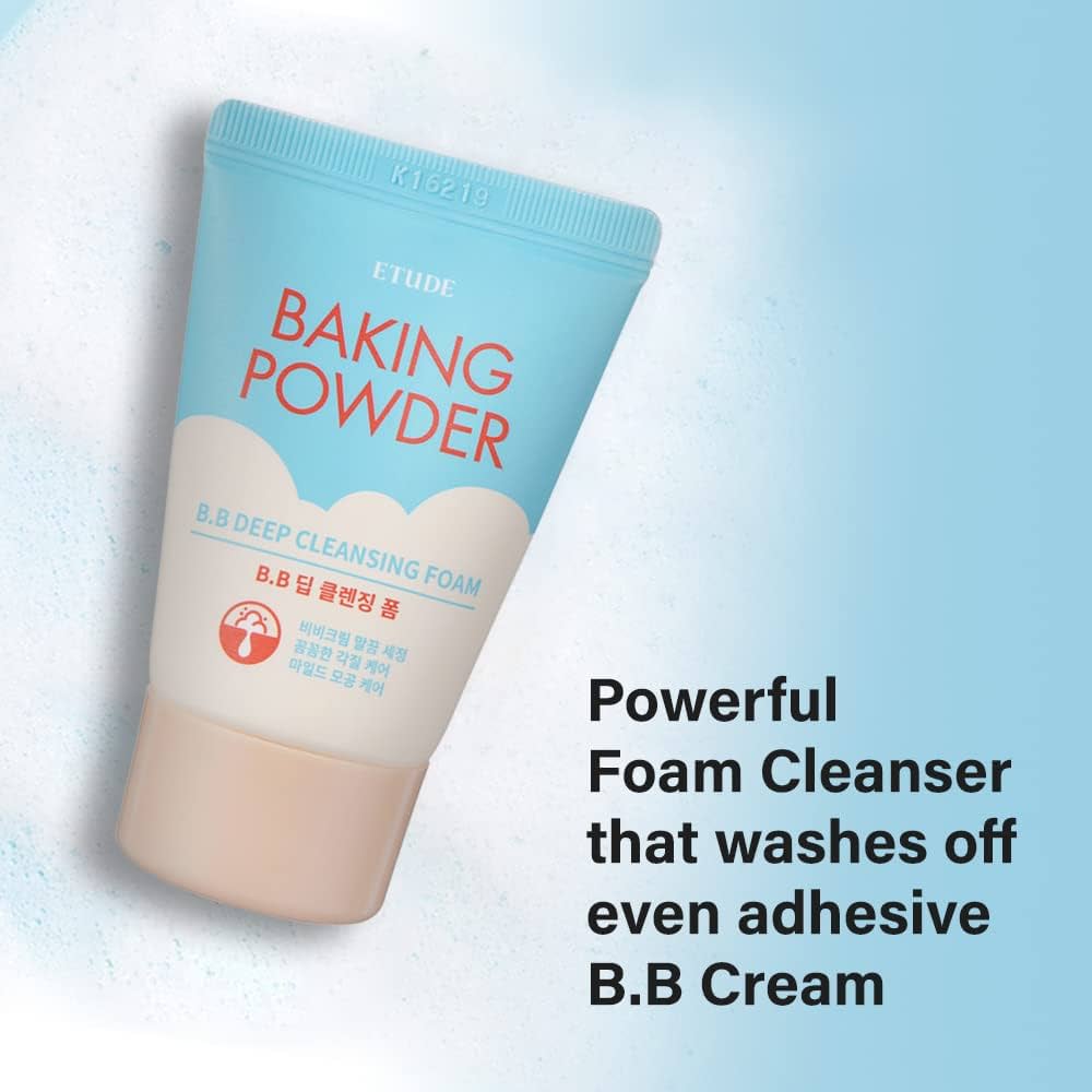 ETUDE Baking Powder B.B Deep Cleansing Foam Mini 30ml | Atelier De Glow