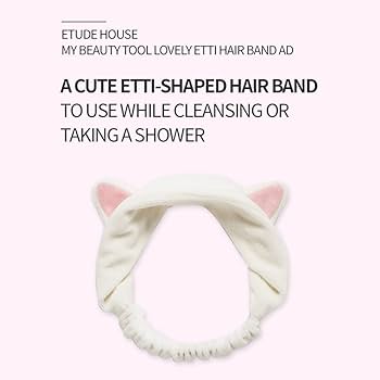 ETUDE My Beauty Tool Lovely Etti Hair Band | Atelier De Glow