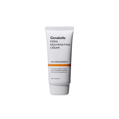 Genabelle PDRN Rejuvenating Cream – 70ml professional Korean recovery cream featuring Salmon DNA (PDRN) for cellular repair at Atelier De Glow UK.