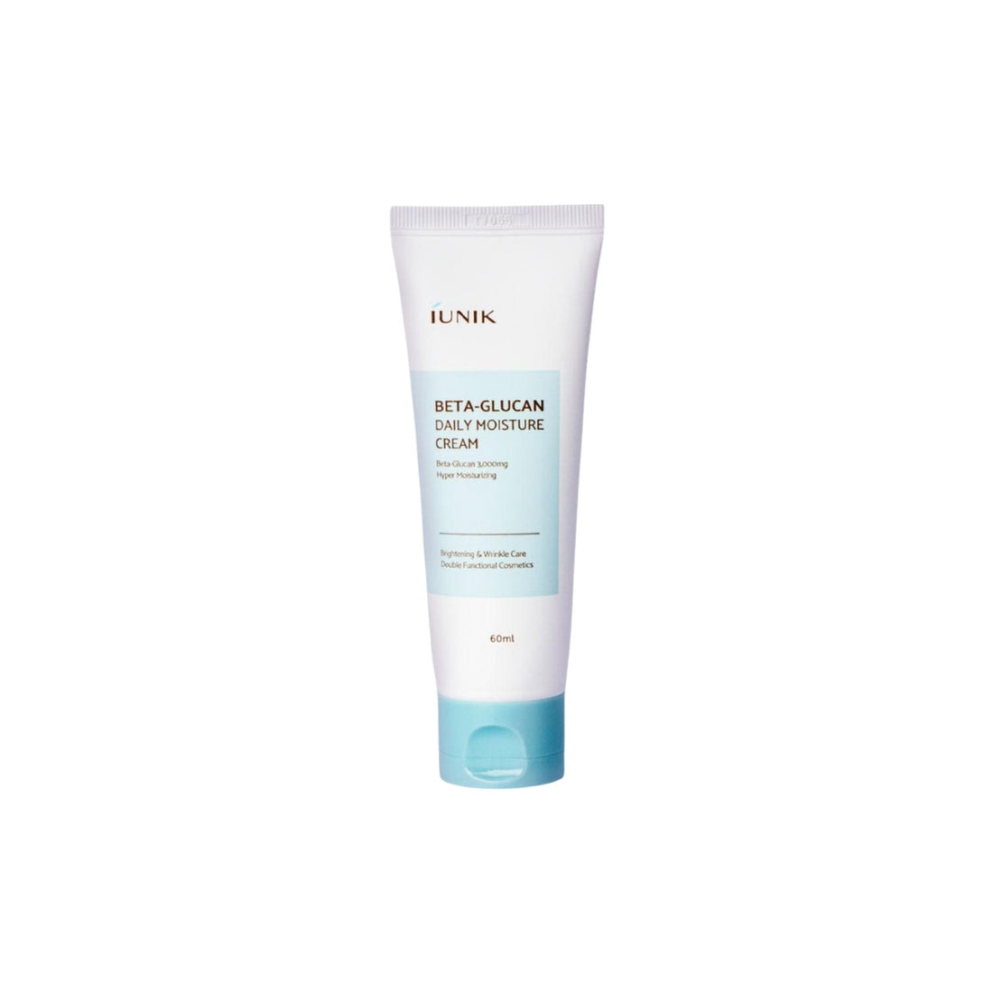 iUNIK Beta-Glucan Daily Moisture Cream – 60ml intensive barrier-repair and deeply hydrating face moisturizer available at Atelier De Glow UK.