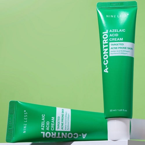 NINELESS Azelaic Cream – Professional-grade "Vascular Fire Extinguisher &amp; Pore-Purifying Canal" for a smooth, high-definition "Glass Skin" finish, shop at Atelier De Glow UK.