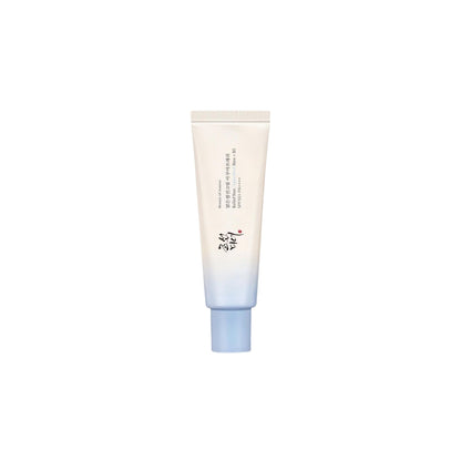 Beauty of Joseon Relief Sun: Aqua-fresh – 50ml Korean SPF 50+ PA++++ sunscreen with Rice Seed Water and Panthenol available at Atelier De Glow UK.