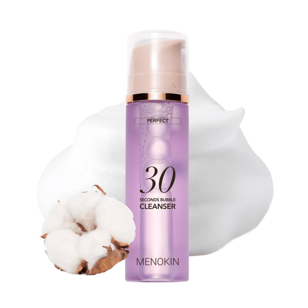 MENOKIN 30 Seconds Bubble Cleanser PERFECT | Atelier De Glow UK