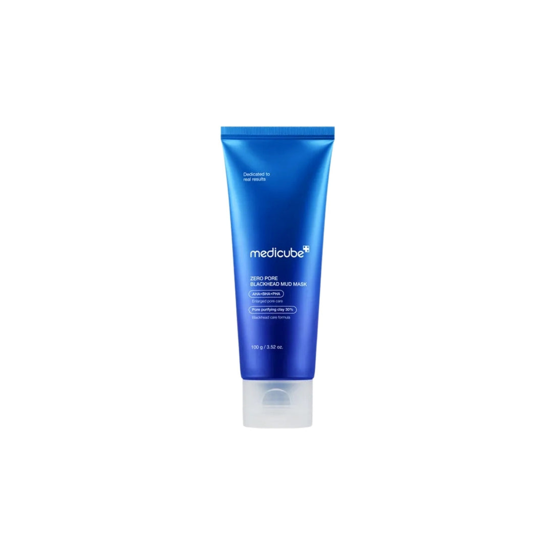 Medicube Zero Pore Blackhead Mud Mask – 100g premium clinical clay mask formulated with a 5-Clay Blend, AHA, BHA, and PHA available at Atelier De Glow UK.