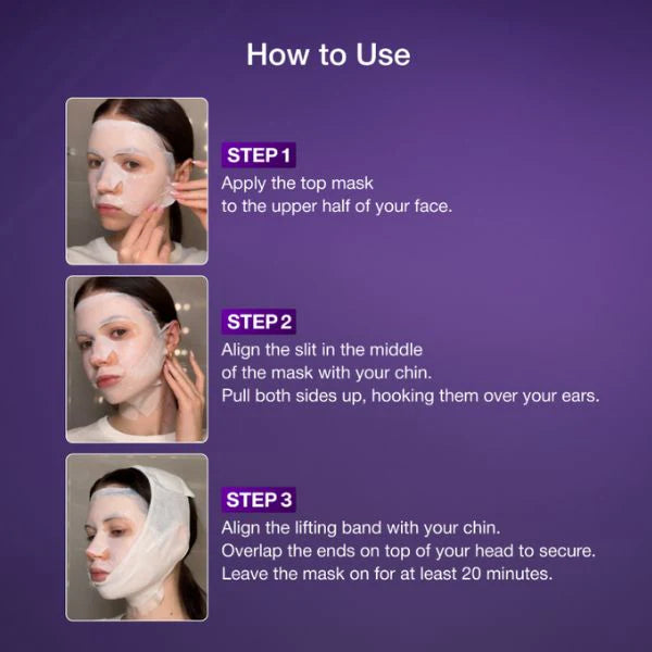 Numbuzin No.9 NAD Bio Lifting Full Cover Facial Mask 4PC