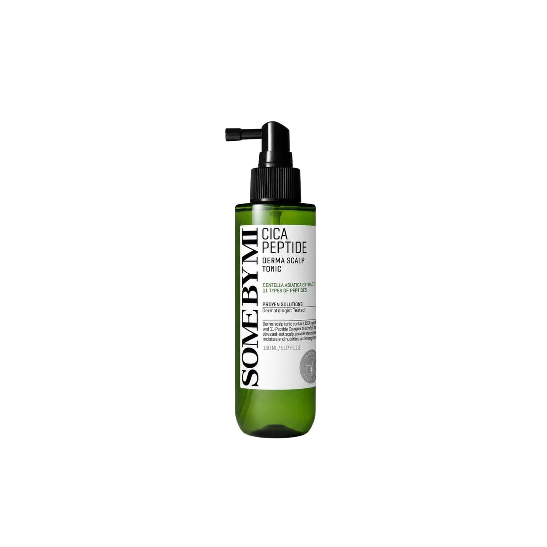 Some By Mi Cica Peptide Anti Hair Loss Scalp Tonic – 150ml Korean scalp spray with 11 Peptides and Centella Asiatica available at Atelier De Glow UK.