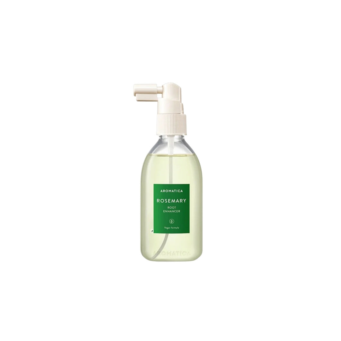 AROMATICA Rosemary Root Enhancer – 100ml silicone-free anti-hair loss daily botanical scalp tonic spray available at Atelier De Glow UK.