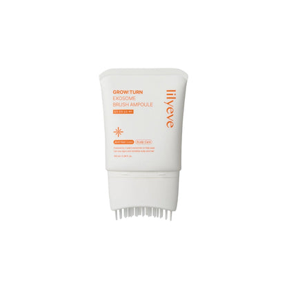 LILYEVE Grow Turn Exosome Brush Ampoule 100ml – professional-grade facial treatment with exosome technology for skin regeneration and radiance, available at Atelier De Glow UK.