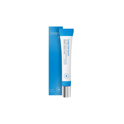 Seapuri Scalpy Hair Serum for soothing itchy, irritated scalps and promoting healthier hair growth by balancing the scalp environment from Atelier De Glow UK. 