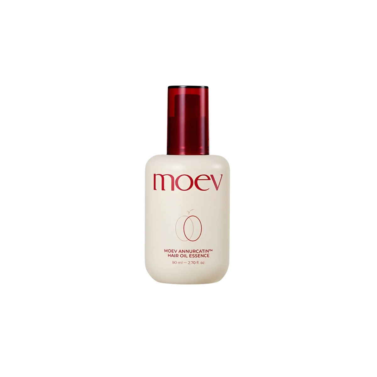 MOEV Annurcatin Hair Oil Essence 80ml – professional-grade hair treatment with Annurca apple extract, biotin, and 50 proteins for deep nourishment and shine available at Atelier De Glow UK.