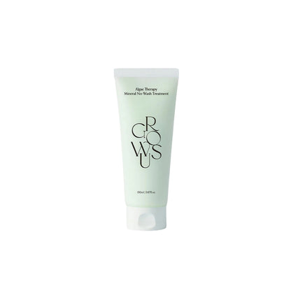GROWUS Algae Therapy Mineral No-Wash Treatment – Korean leave-in hair treatment with Seaweed Extract and Pearl Powder available at Atelier De Glow UK.