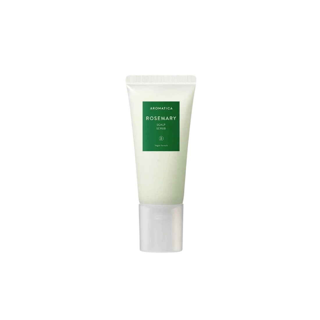 AROMATICA Rosemary Scalp Scrub – 165g Korean exfoliating scalp treatment with Andean Sea Salt and Rosemary available at Atelier De Glow UK.