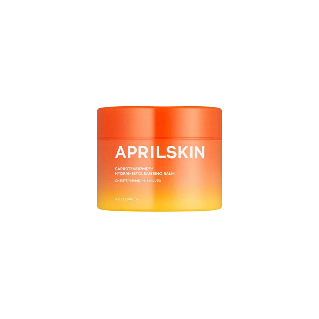 APRILSKIN Carrotene IPMP Hydramelt Cleansing Balm – Antibacterial Korean oil cleanser with Beta-Carotene and IPMP technology available at Atelier De Glow UK.