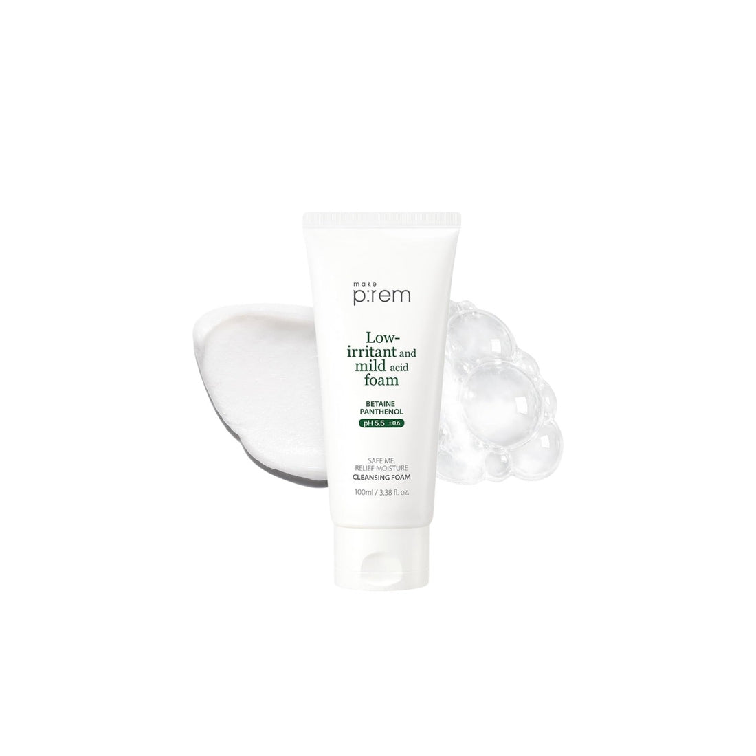 make p:rem Safe Me Relief Moisture Cleansing Foam