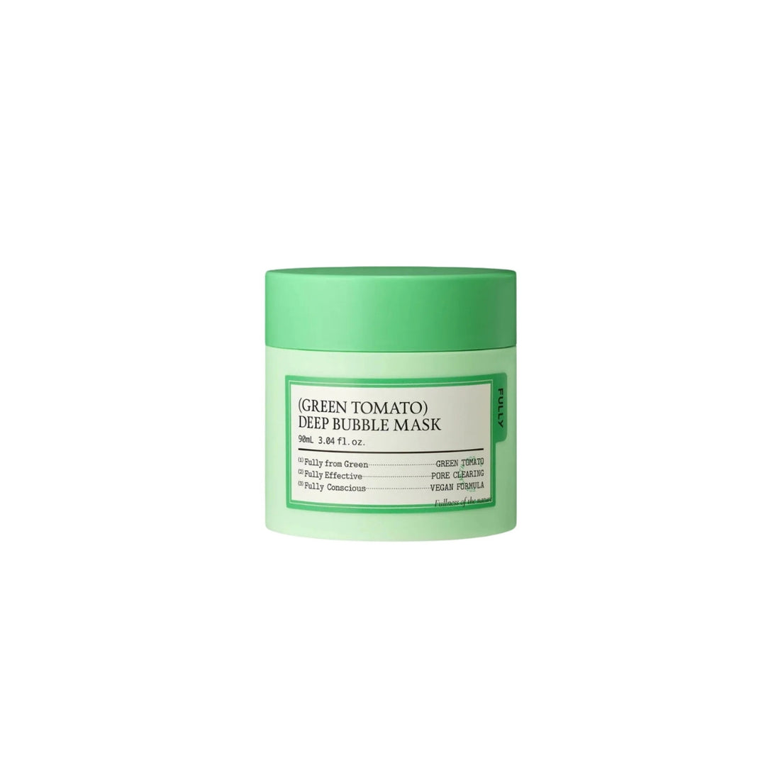 FULLY Green Tomato Deep Bubble Mask 90ml