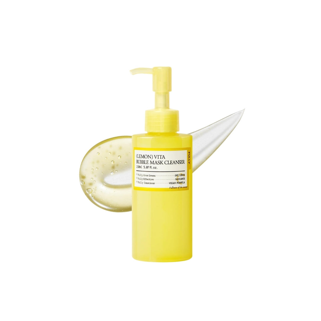 FULLY Lemon Vita Bubble Mask Cleanser 150ml