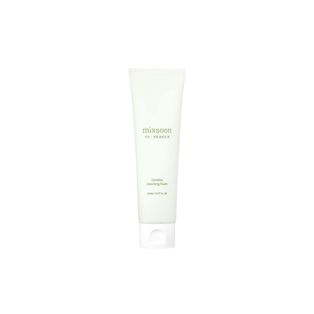 mixsoon Centella Cleansing Foam 150ml – Pure Centella Asiatica enriched Korean foam cleanser available at Atelier De Glow UK.