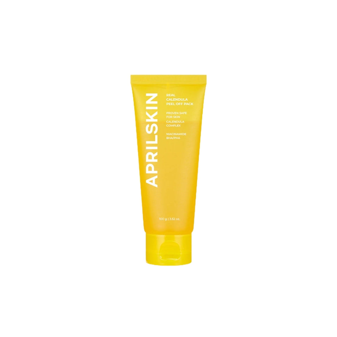 APRILSKIN Real Calendula Peel Off Pack – 100g Korean exfoliating mask with real Calendula flower petals available at Atelier De Glow UK.