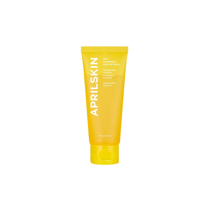 APRILSKIN Real Calendula Peel Off Pack – 100g Korean exfoliating mask with real Calendula flower petals available at Atelier De Glow UK.