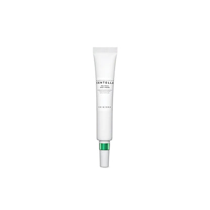 SKIN1004 Madagascar Centella Tea-Trica Spot Cream 20ml – soothing acne treatment with Centella Asiatica and Tea Tree Leaf Oil for blemishes available at Atelier De Glow UK.