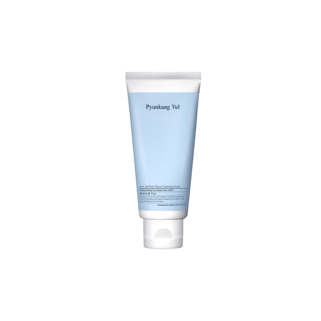 Pyunkang Yul Low pH Pore Deep Cleansing Foam – 100ml Korean face wash with Litsea Cubeba Fruit Oil and Centella Asiatica available at Atelier De Glow UK.