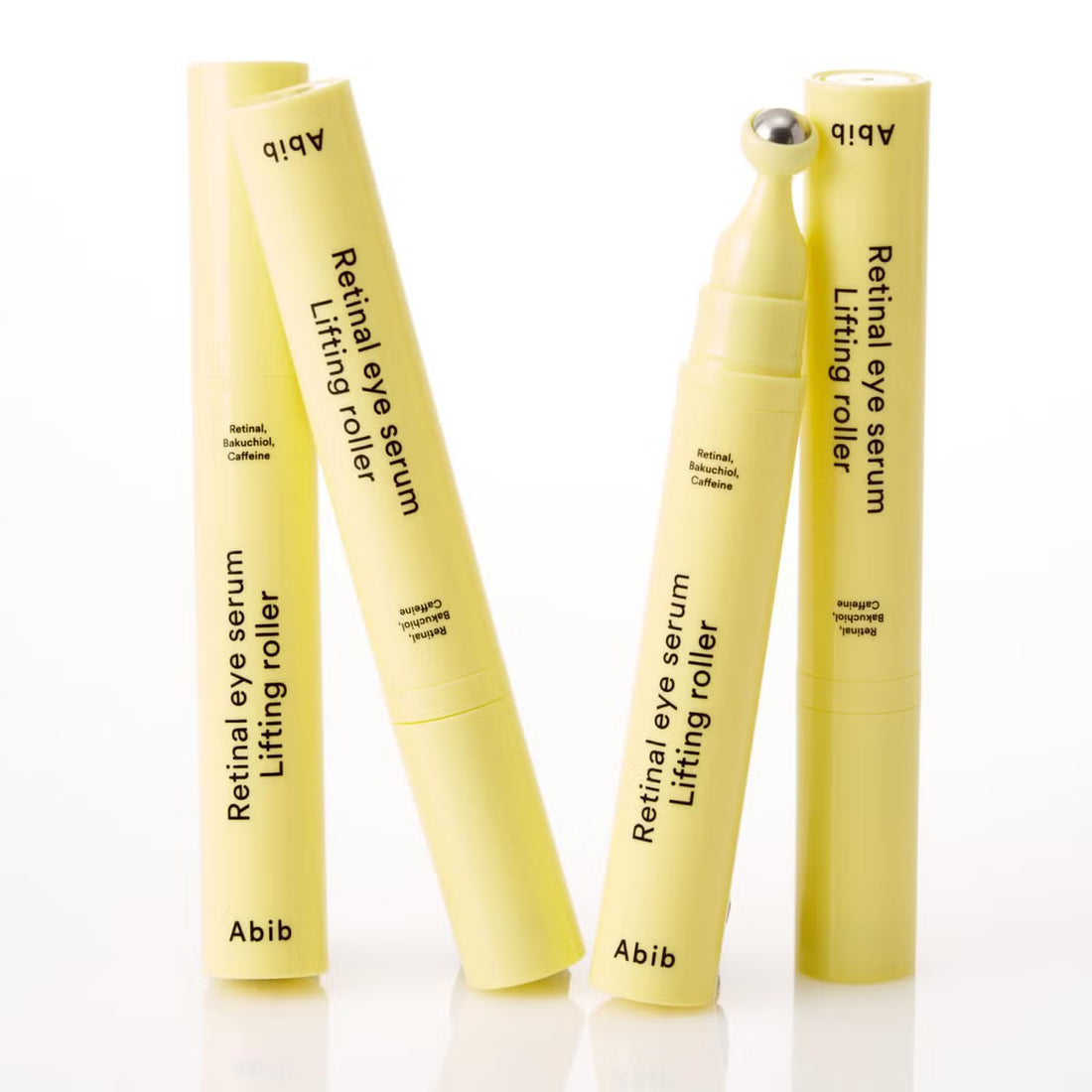 Abib Retinal Eye Serum Lifting Roller for targeting fine lines, wrinkles, and loss of firmness around the delicate eye area from Atelier De Glow UK.