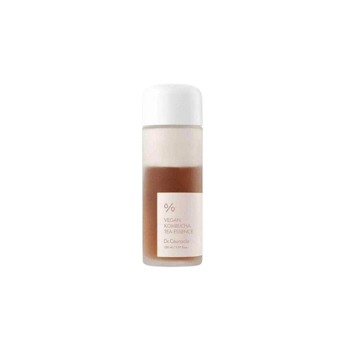 Dr. Ceuracle Vegan Kombucha Tea Essence – 150ml Korean bi-phase essence with Fermented Black Tea and Sunflower Seed Oil available at Atelier De Glow UK.
