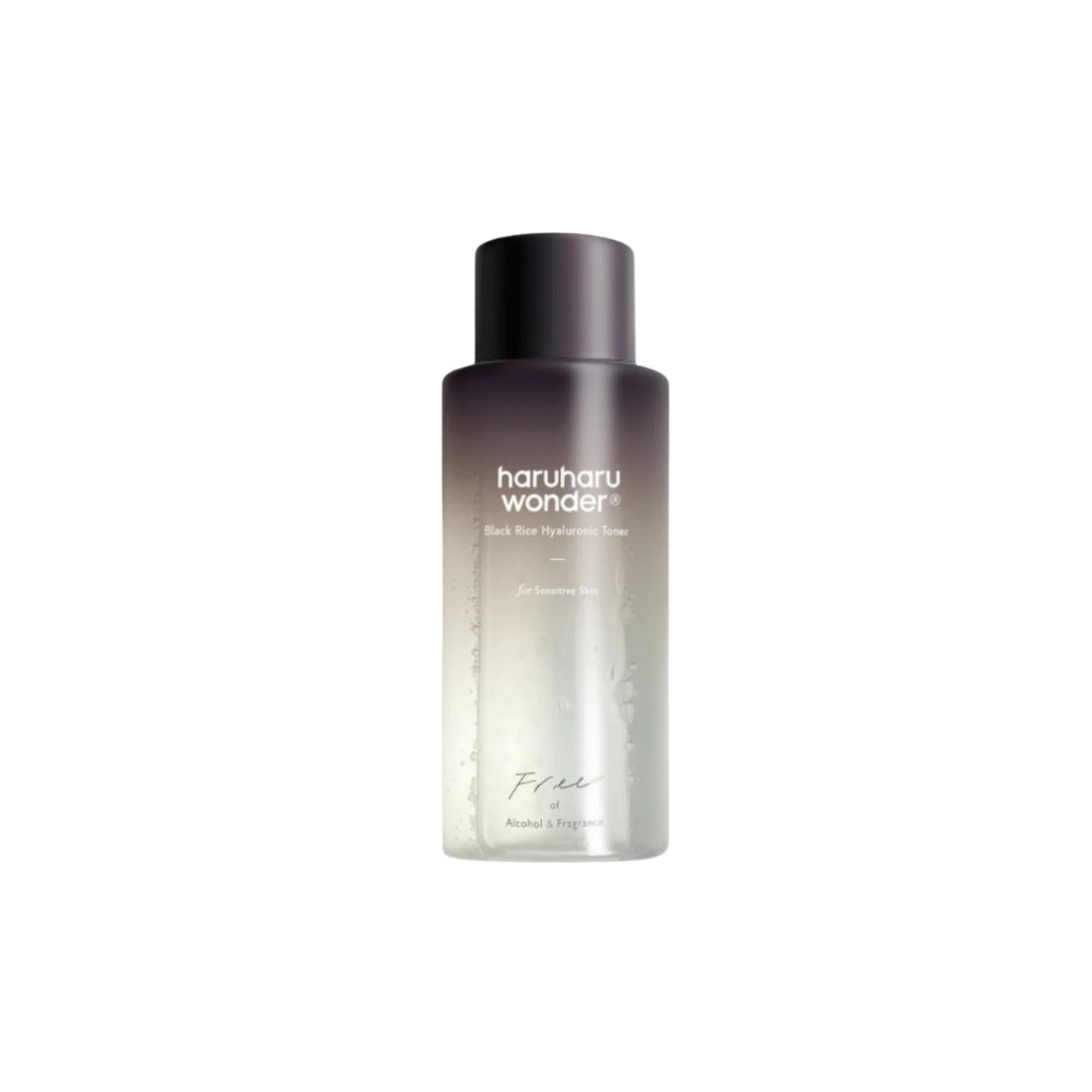 Haruharu Wonder Black Rice Hyaluronic Toner for Sensitive Skin – 150ml fragrance-free Korean toner with fermented Black Rice and Beta-Glucan available at Atelier De Glow UK.