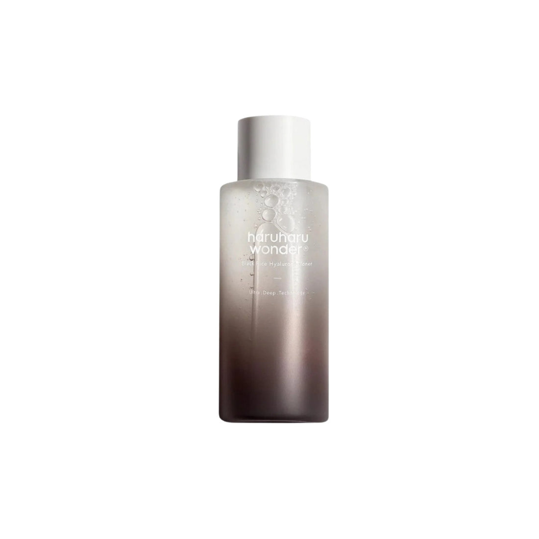 Haruharu Wonder Black Rice Hyaluronic Toner – 150ml hydrating treatment with fermented Black Rice and Hyaluronic Acid available at Atelier De Glow UK.