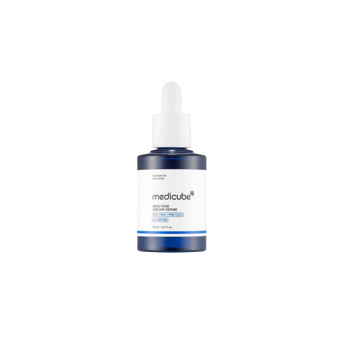 Medicube Zero Pore One Day Serum for minimizing stretched cheeks pores, removing nose blackheads, regulating oily t-zones, and smoothing rough skin textures from Atelier De Glow UK.
