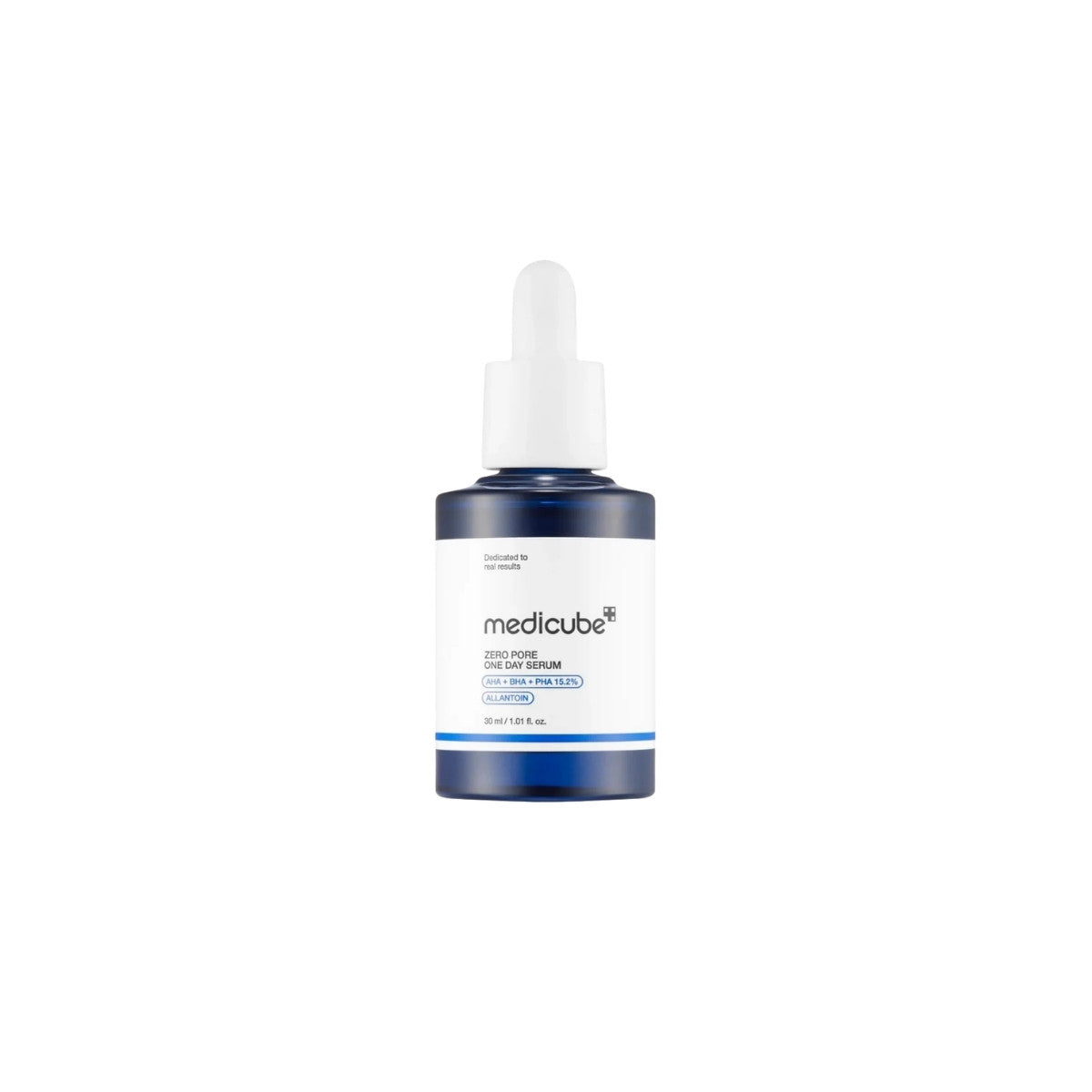 Medicube Zero Pore One Day Serum for minimizing stretched cheeks pores, removing nose blackheads, regulating oily t-zones, and smoothing rough skin textures from Atelier De Glow UK.