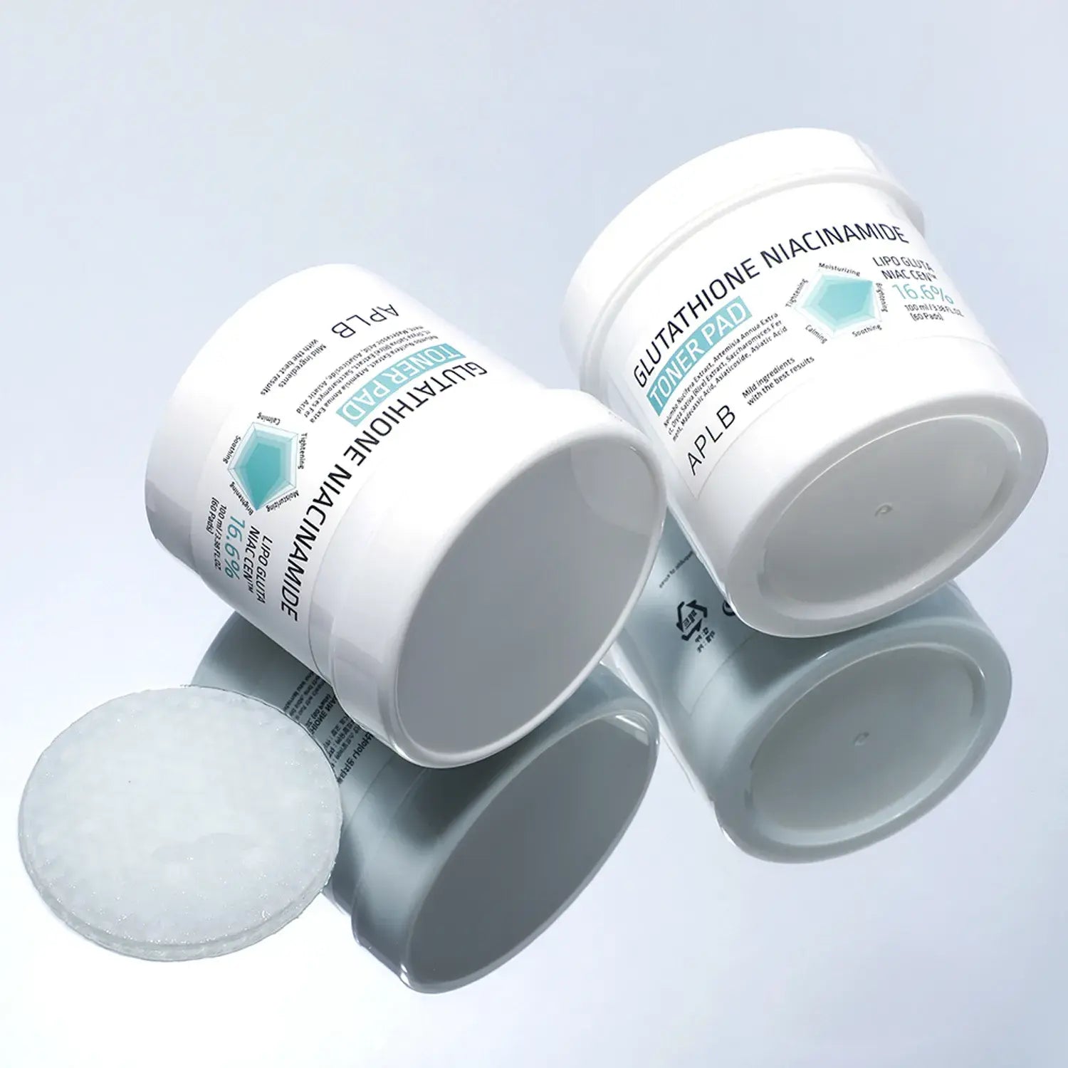 APLB Brightening Toner Pads for treating sun spots and uneven skin tone – Antioxidant-rich Korean skincare with fast UK delivery.