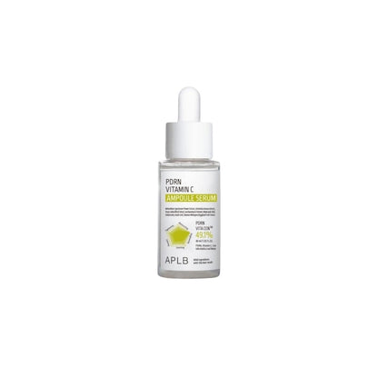 APLB PDRN Vitamin C Ampoule Serum – 40ml Korean high-potency serum with PDRN and Vitamin C for skin repair available at Atelier De Glow UK.