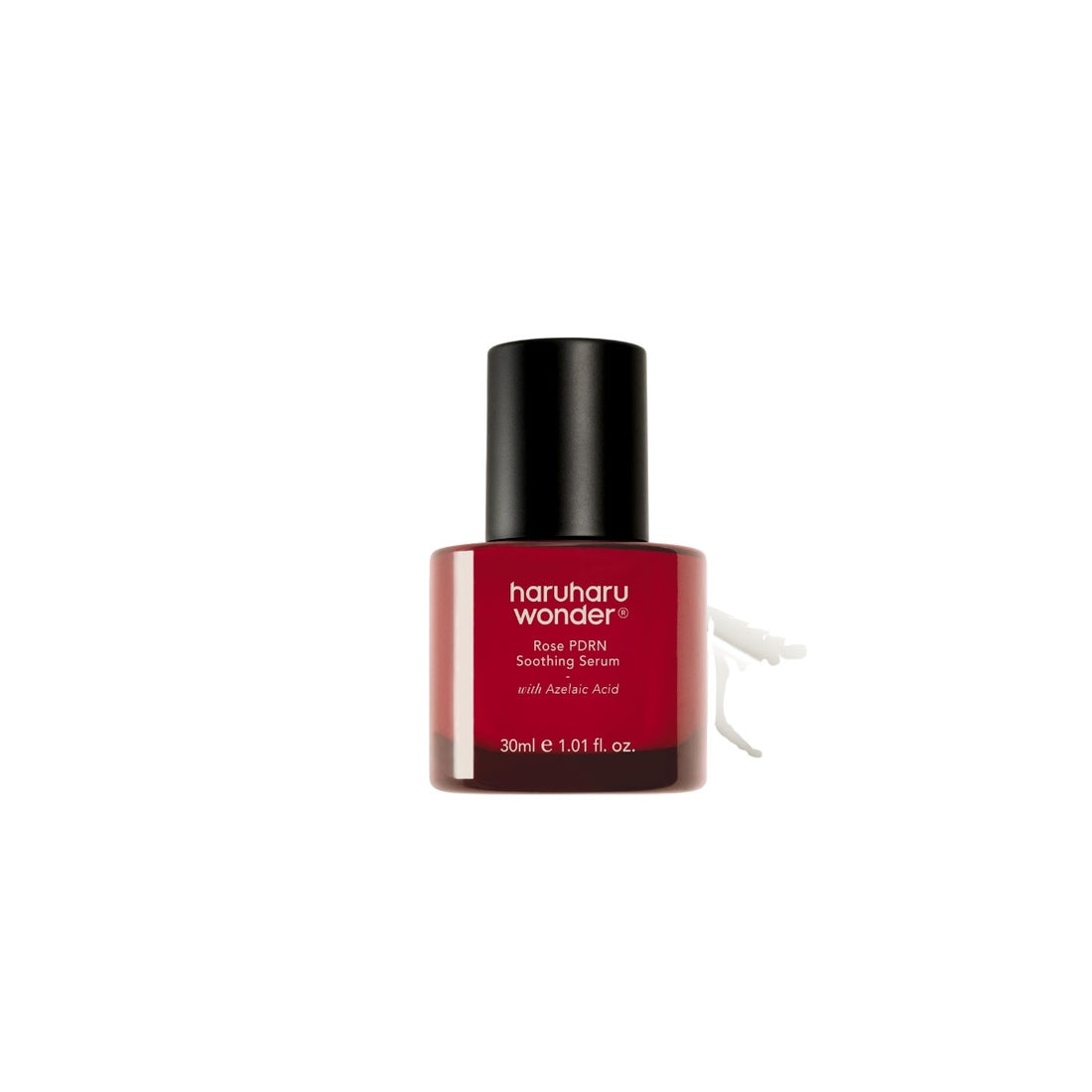 Haruharu Wonder Rose PDRN Soothing Serum 30ml – calming facial serum formulated with Rosa Damascena and plant-derived PDRN for sensitive skin available at Atelier De Glow UK.