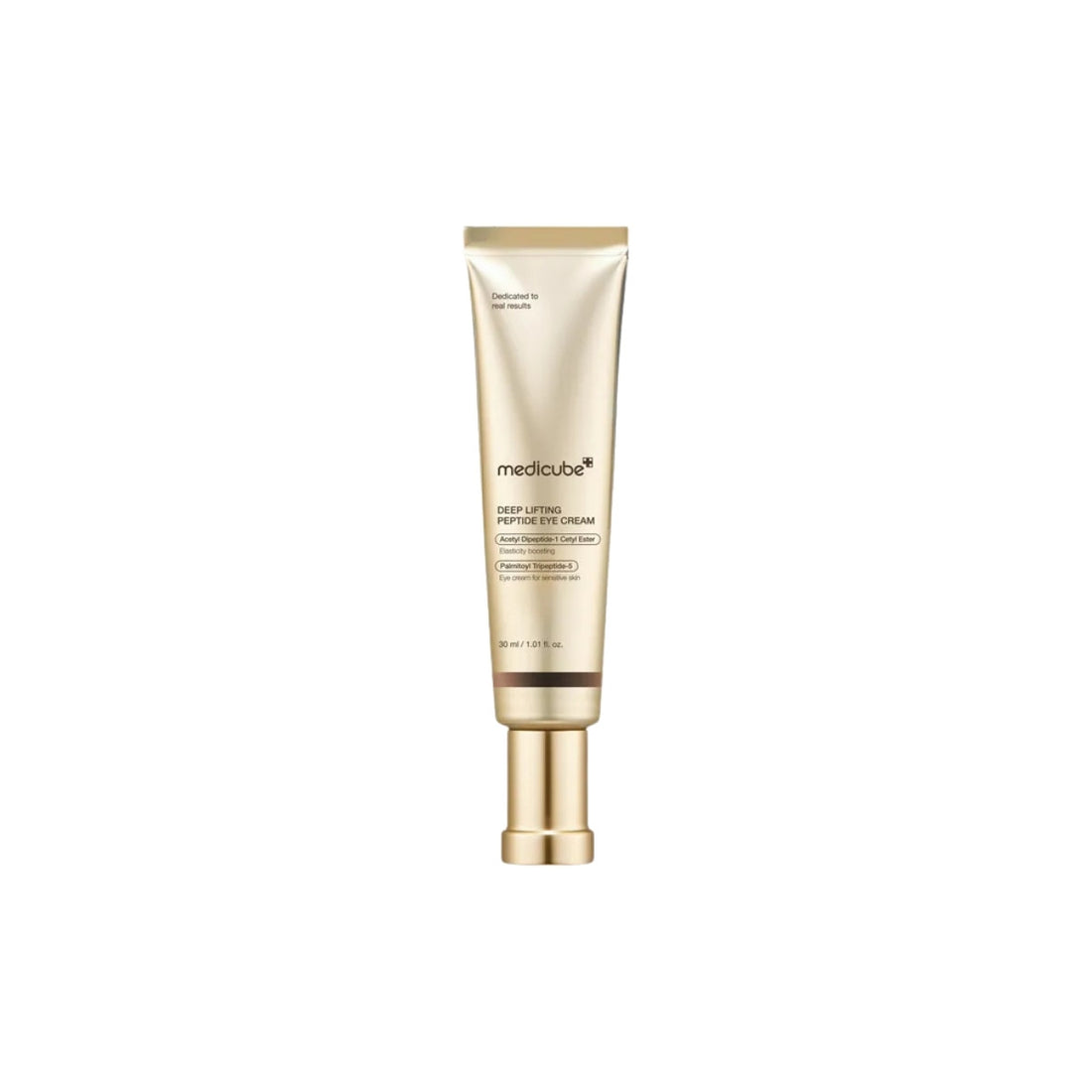 Medicube Deep Lifting Peptide Eye Cream – 30ml premium anti-aging treatment formulated with 20,000 ppm Quadruple Peptide Complex, 7 Collagens, and Niacinamide available at Atelier De Glow UK.