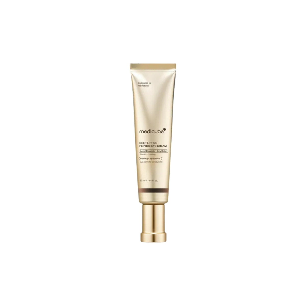 Medicube Deep Lifting Peptide Eye Cream – 30ml premium anti-aging treatment formulated with 20,000 ppm Quadruple Peptide Complex, 7 Collagens, and Niacinamide available at Atelier De Glow UK.
