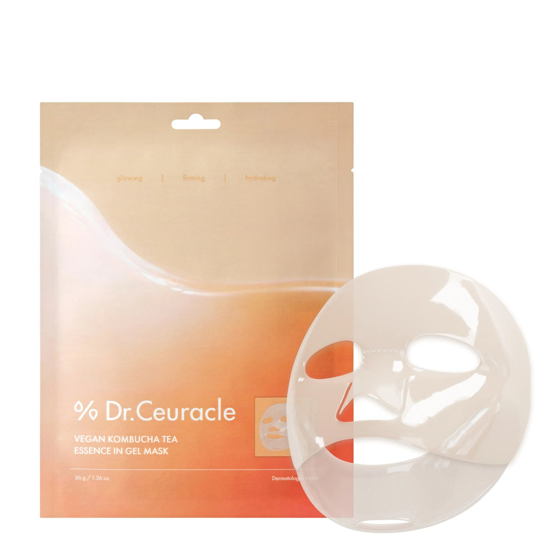 Dr.Ceuracle Vegan Kombucha Tea Essence in Gel Mask | Atelier De Glow