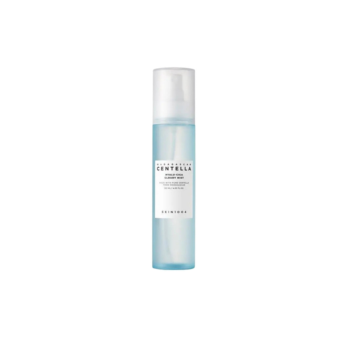 SKIN1004 Madagascar Centella Hyalu-Cica Cloudy Mist 120ml – soothing facial mist with Centella Asiatica and Hyalu-Cica complex for instant hydration at Atelier De Glow UK.