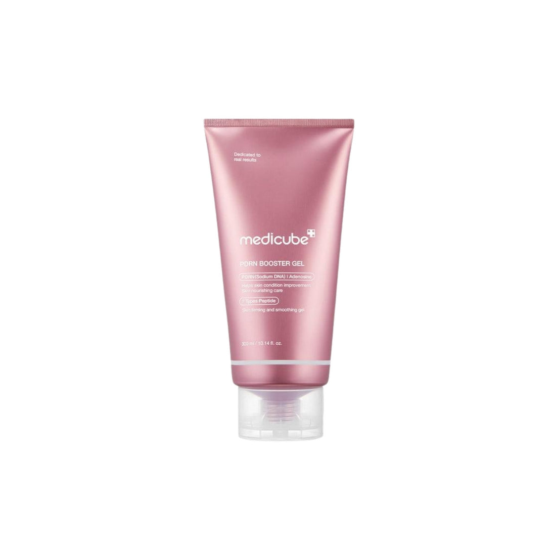 Medicube AGE-R PDRN Booster Gel – 300ml premium conductive device gel formulated with Salmon PDRN, 7 Peptides, and Niacinamide available at Atelier De Glow UK.