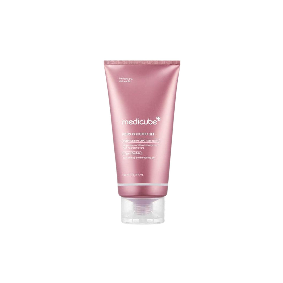 Medicube AGE-R PDRN Booster Gel – 300ml premium conductive device gel formulated with Salmon PDRN, 7 Peptides, and Niacinamide available at Atelier De Glow UK.