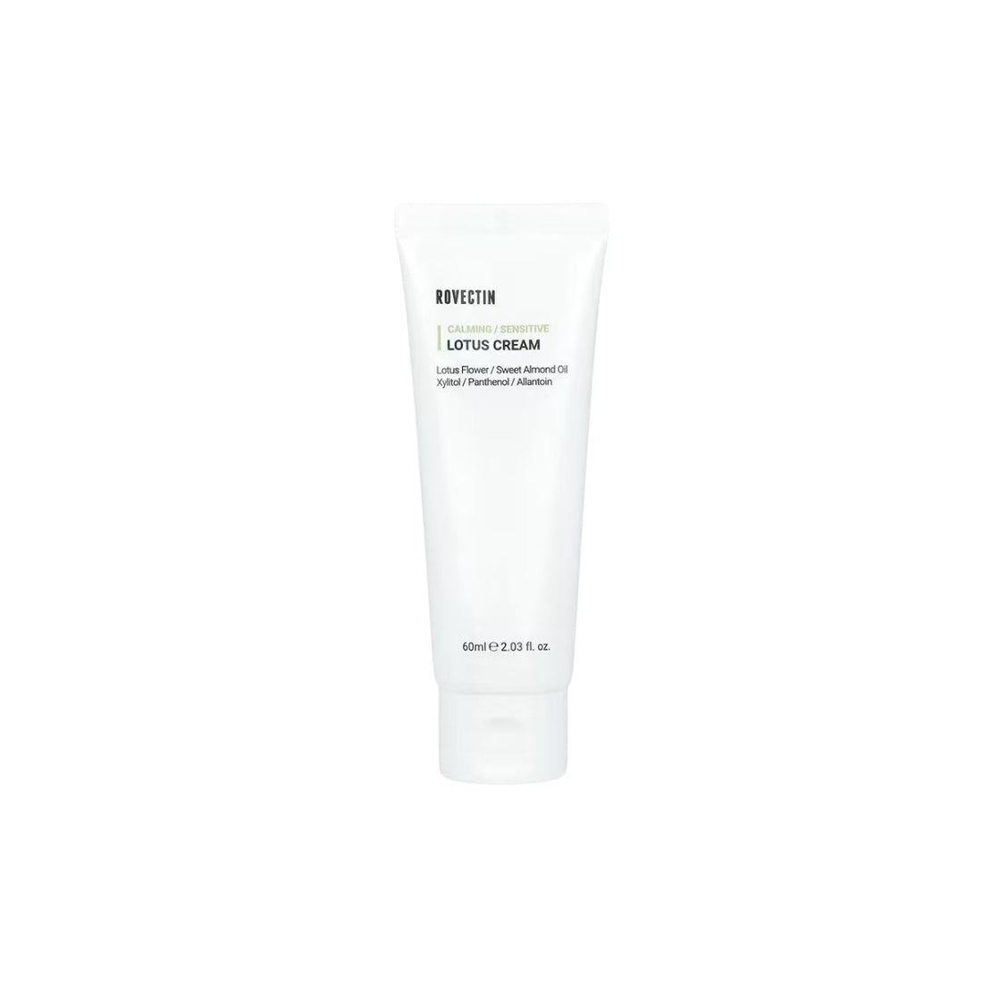 ROVECTIN Clean Lotus Water Cream – 60ml vegan moisturizer with 75% Lotus Flower Water and Kaempferol available at Atelier De Glow UK.