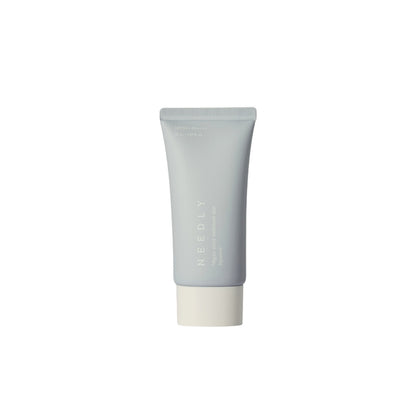 NEEDLY Vegan Mild Moisture Sun SPF 50+ PA++++ 50ml – hydrating vegan sunscreen formulated with plant squalane, ceramides, and hyaluronic acid for deep moisture available at Atelier De Glow UK.
